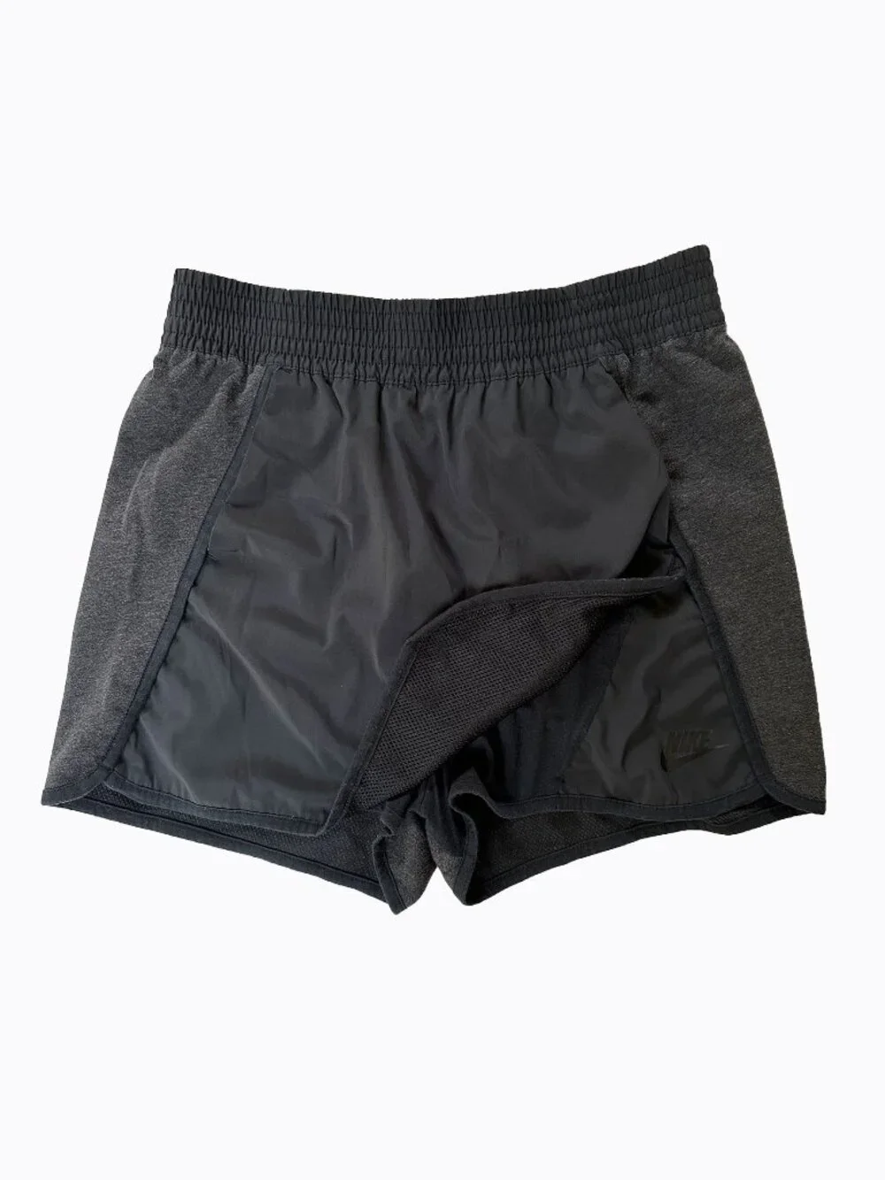 Nike Black Gray Skort Short S Running Workout Athleisure Sportswear Activewear